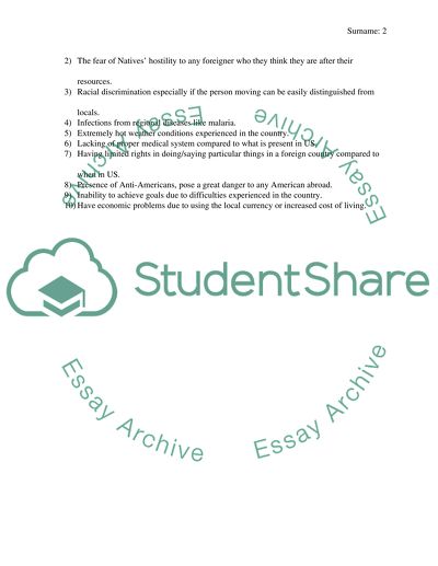 Things I Would Mostly Miss about US