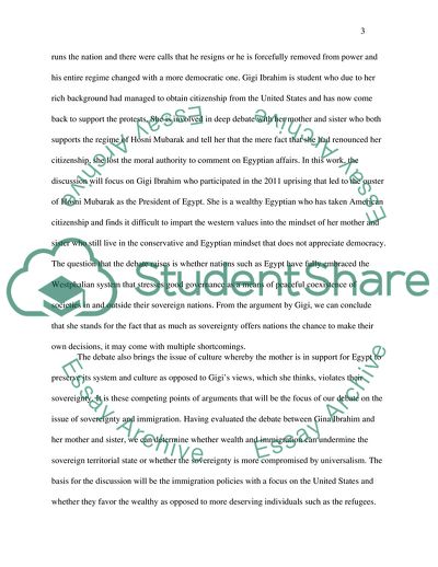 Immigration Policy and Immigration of the Wealthy People