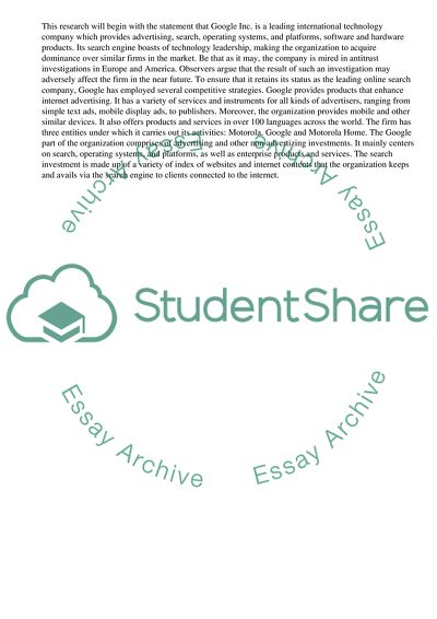 How has Google inc. maintained its long term sustainability within the past five years