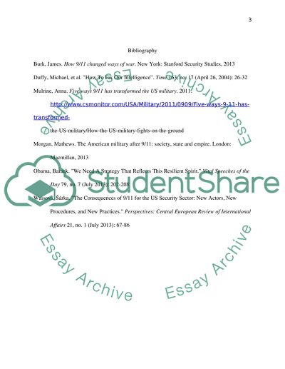 How 9/11 Changed Our Military