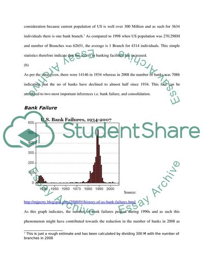 Developments in the US Banking Industry