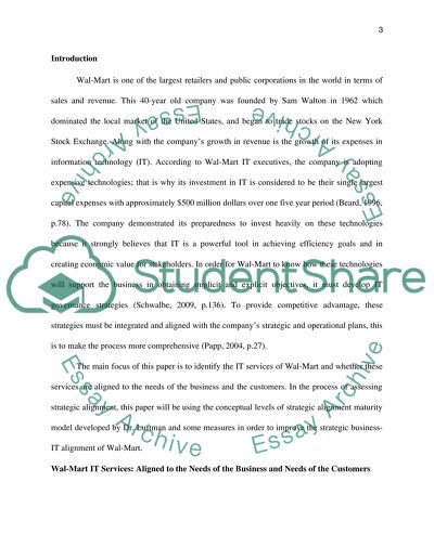 Security Management of Wal-Mart