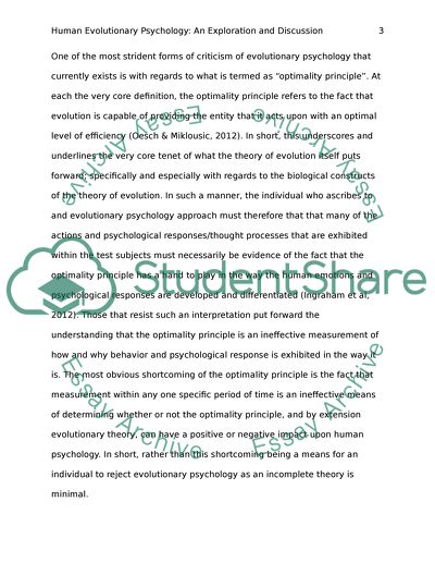 Human Evolutionary Psychology