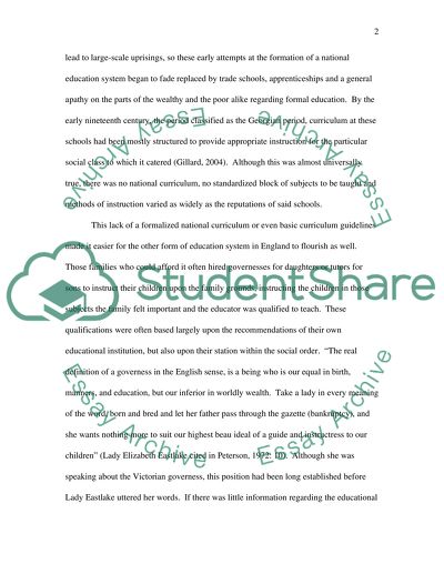 Education in the Georgian Period