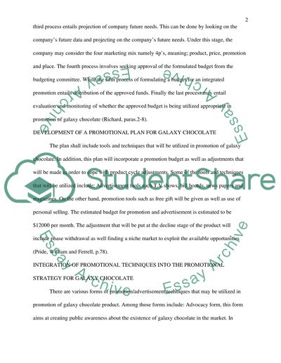 Advertising and promotion of Galaxy chocolate