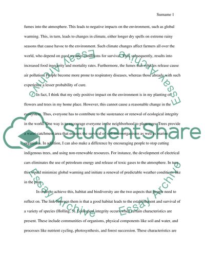 Student action plans