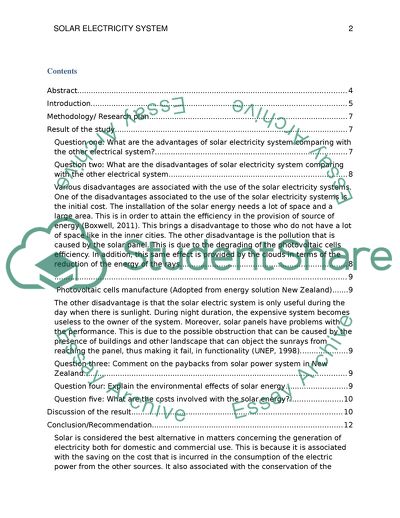 Advantages and Disadvantages of Solar Electricity System In New Zealand