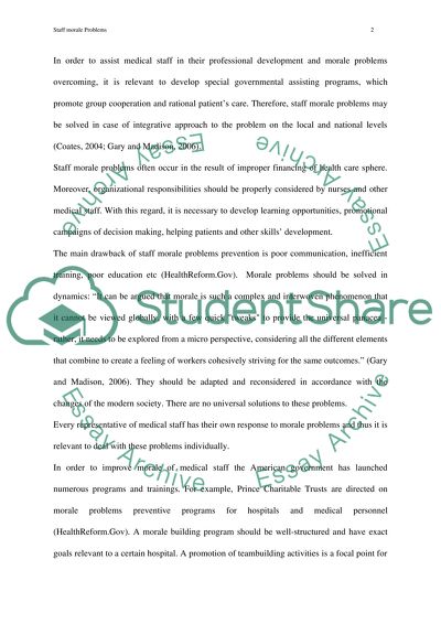 What to do when morale is low image