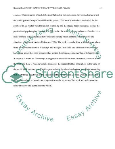 Dibs in Search of Self by Virginia M. Axline