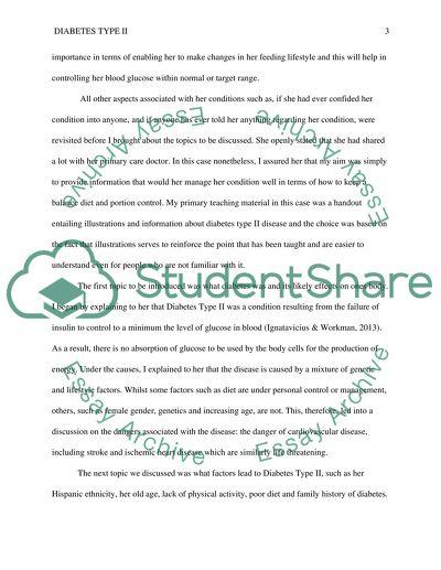 Education about Diabetes Type II