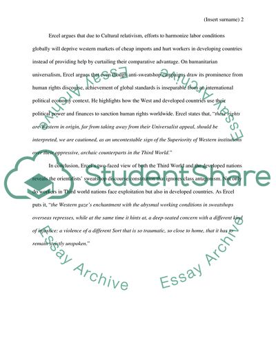 Political Economy of Race, Class and Gender