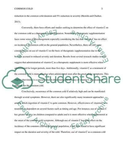 Prevention and treatment of the common cold: making sense of the evidence