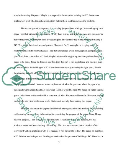 Comparison of Research Papers