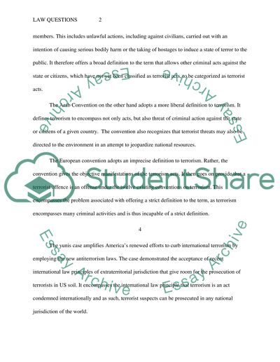 The Material Support Terrorism Offenses