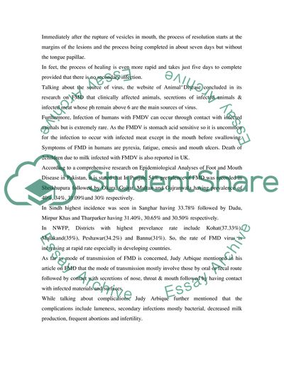 Foot and Mouth Disease