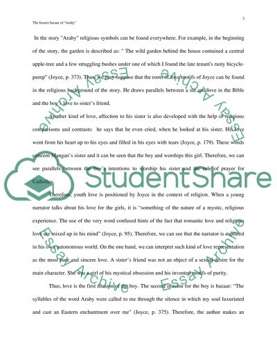 The Bizarre Bazaar of Araby