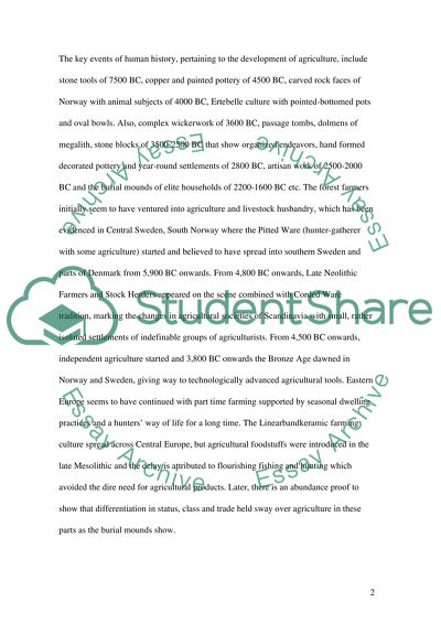 Agriculture in Scandinavia