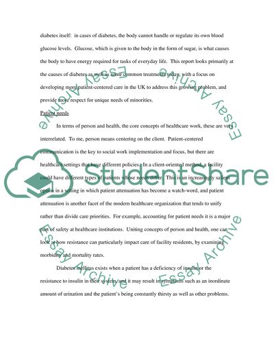 Causes and Treatment of Diabetes