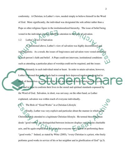 Martin Luther: On Christian Liberty