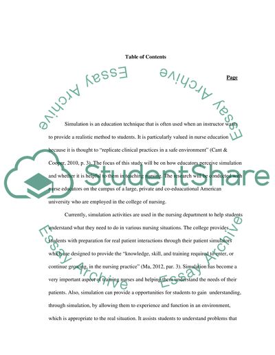 Perceptions of Nurse Educators Using Simulation in Teaching