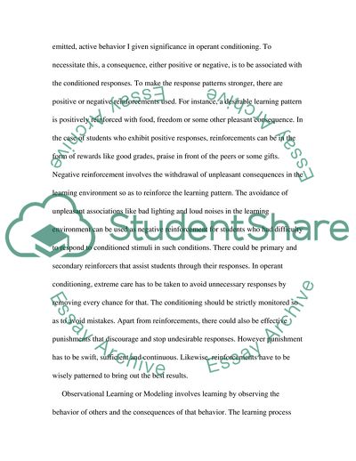 Classical Conditioning