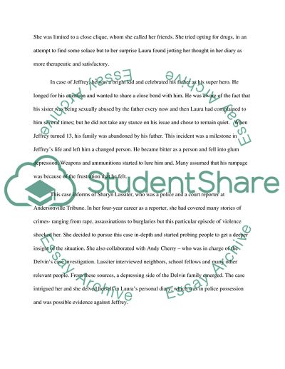 Media and Privacy - the Massacre That Shocked the World