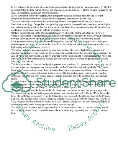 ARM and Intel - Competitiveness and Achievements