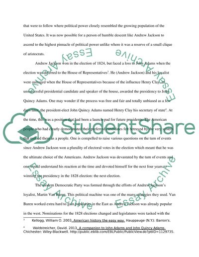 The Election of 1828