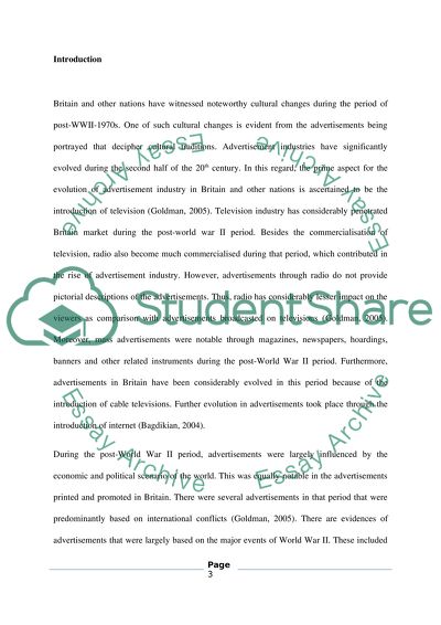 Noteworthy Cultural Changes during the Period of Post War