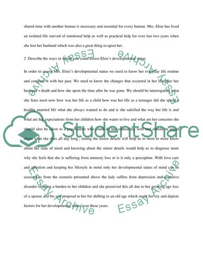 Physical, cognitive, social and emotional changes