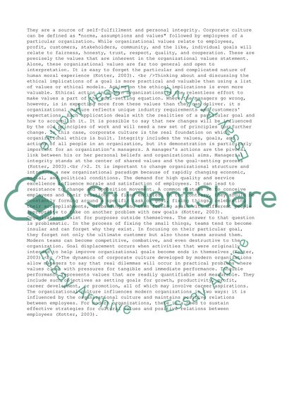 Corporate Culture and Performance