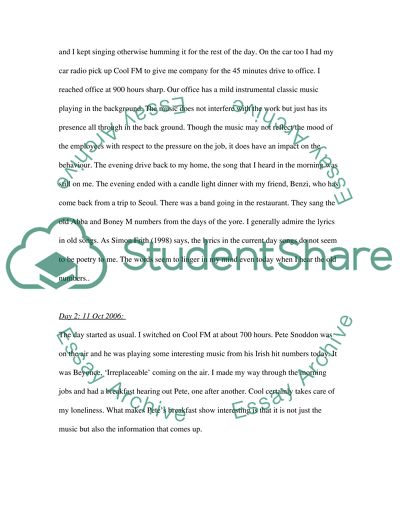 The Impact of Music on the Daily Life