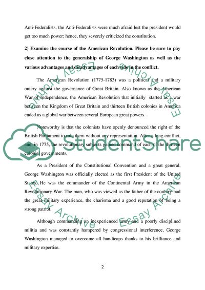 Independence and Revolution