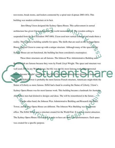 Humanities through the arts - Architecture