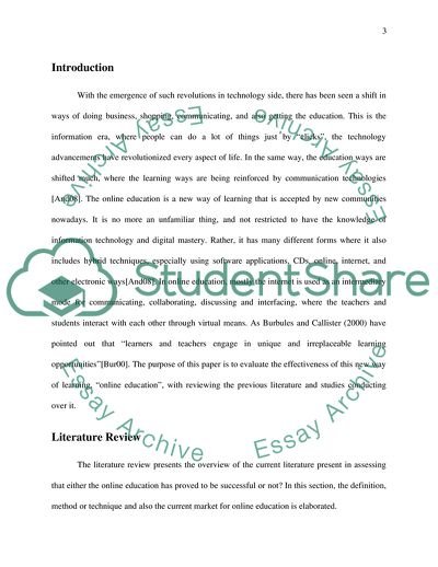 Is Online Education Proving to Be Successful