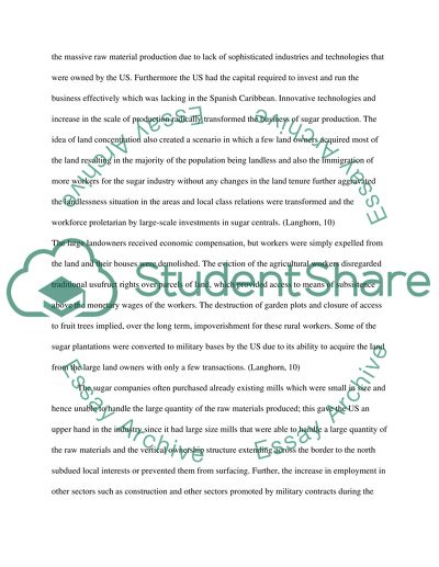 Why the Spanish Carribean was unable to maintain control over its own Industries