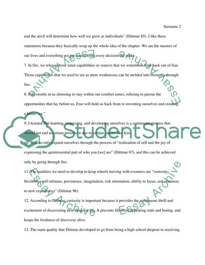 Completing the wheel Assingment 8 & 9