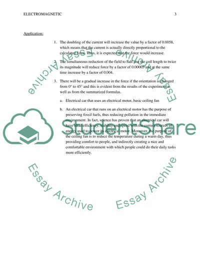 Electromagnetic Field: The Doubling of the Current