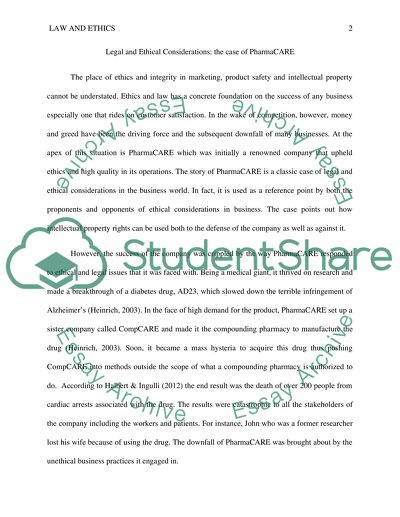 Legal and Ethical Considerations in Marketing, Product Safety, and Intellectual Property