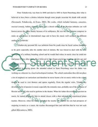 Tchaikovskys Impact on Russia