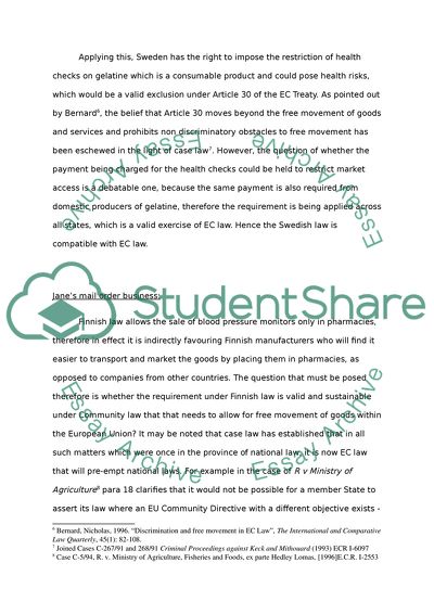 Public Health Checks in Sweden