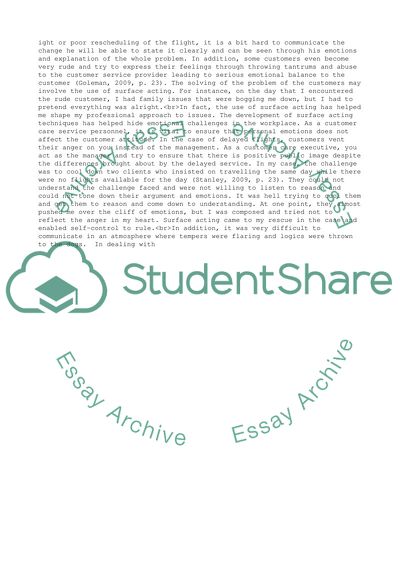 Professional Approach to Issues in Customer Service