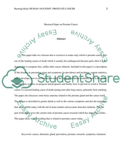 Prostate Cancer - Prevention, Symptoms, Prevalence and Incidence, Treatment Available, and Prognosis