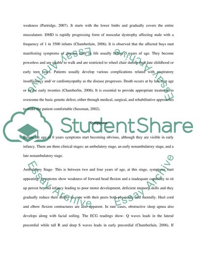 Duchennes Muscular Dystrophy