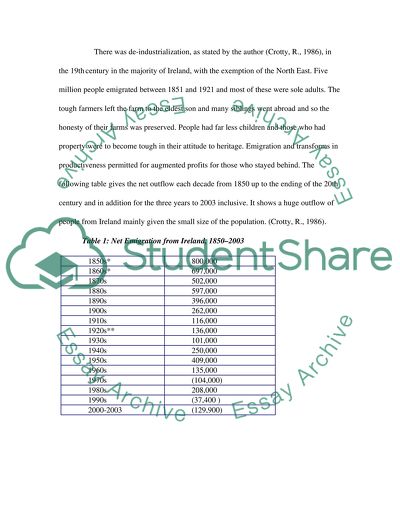 From Emigration to Immigration