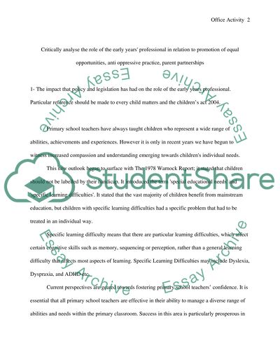 learning difficulties essay conclusion