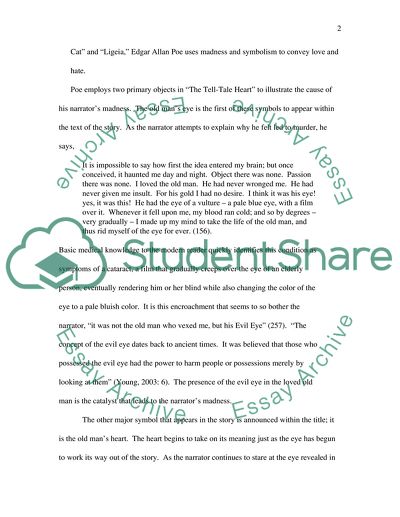 Madness and Symbols in Edgar Allan Poes Short Stories