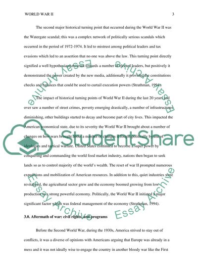 World War II through the 1970s