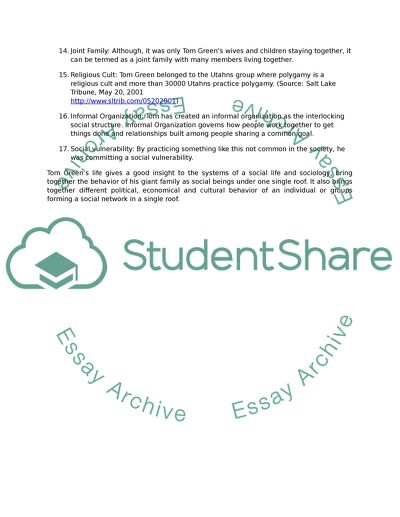 Essay about sociology