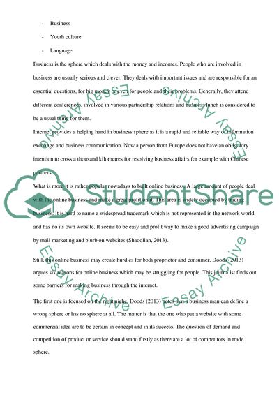 The Growth in Internet Use Has Affected Cultures around the World Leading to Westernised Homogenous World Culture